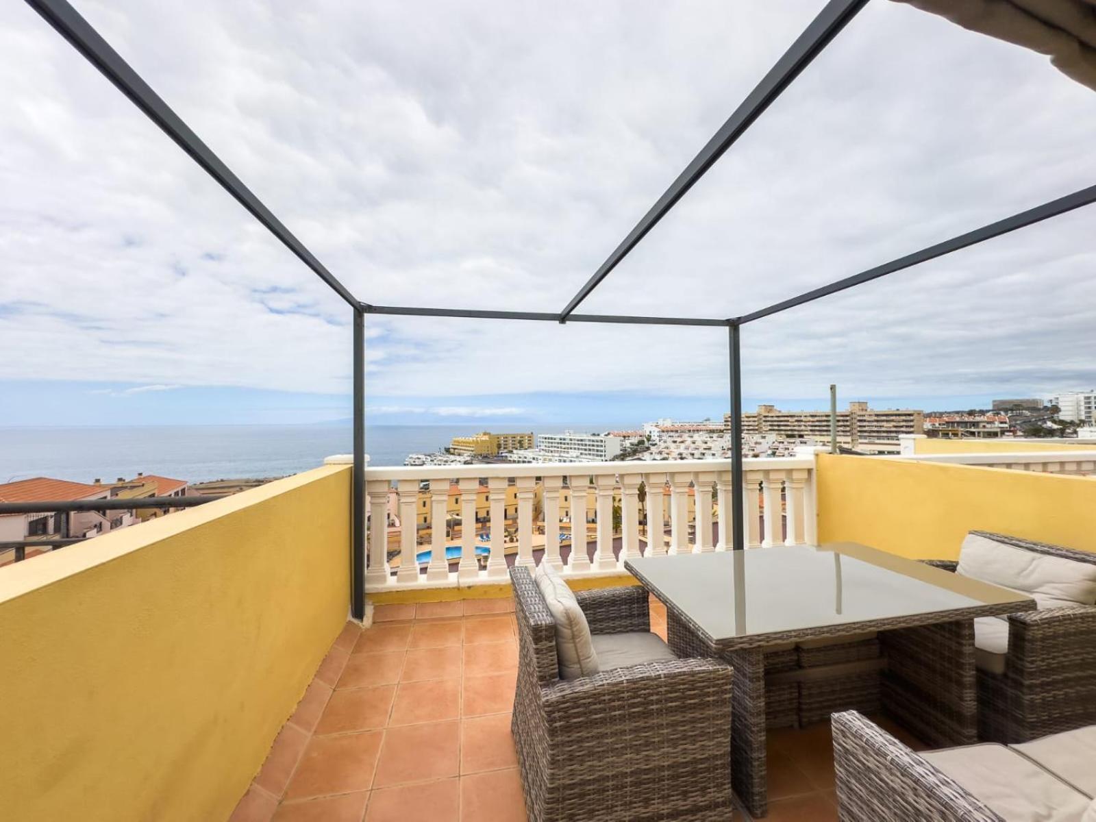 Ocean Front Teneriffa 2 Bedroom Penthouse Callao Salvaje Eksteriør billede